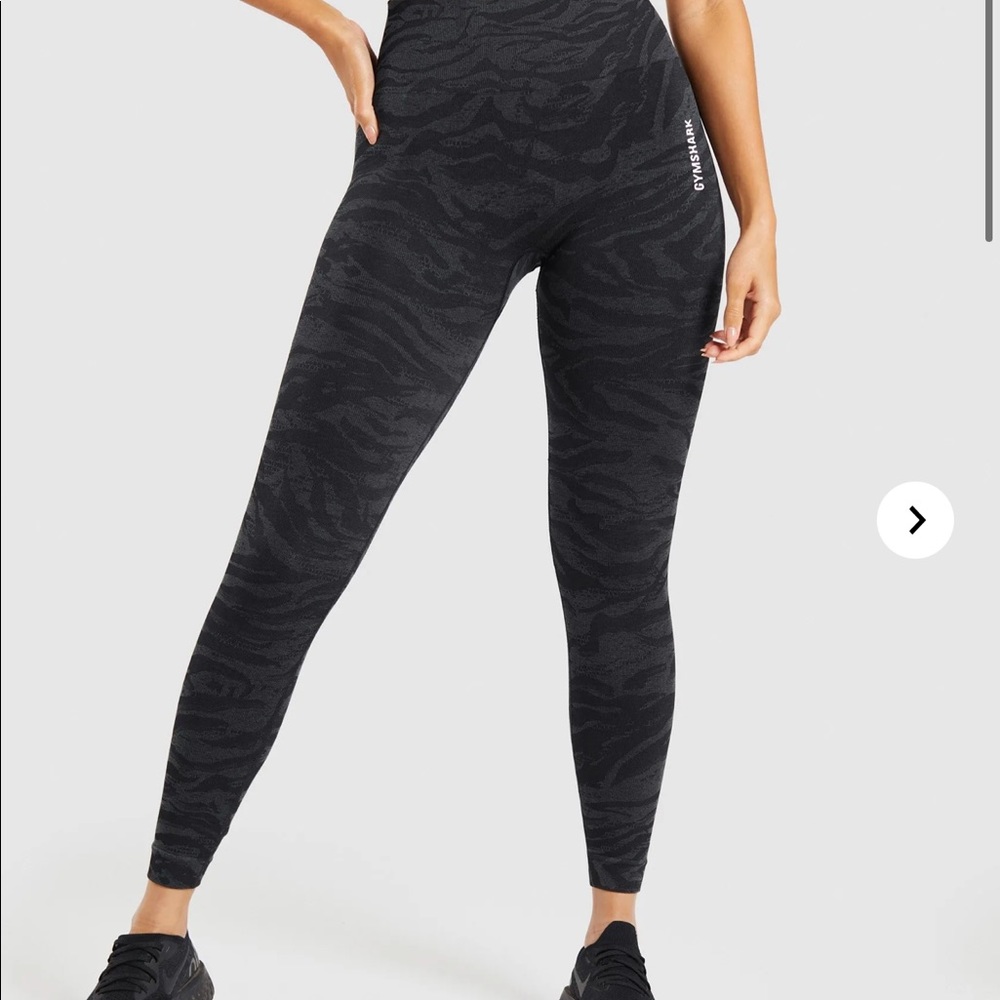 Gymshark Adapt seamless animal leggings - black